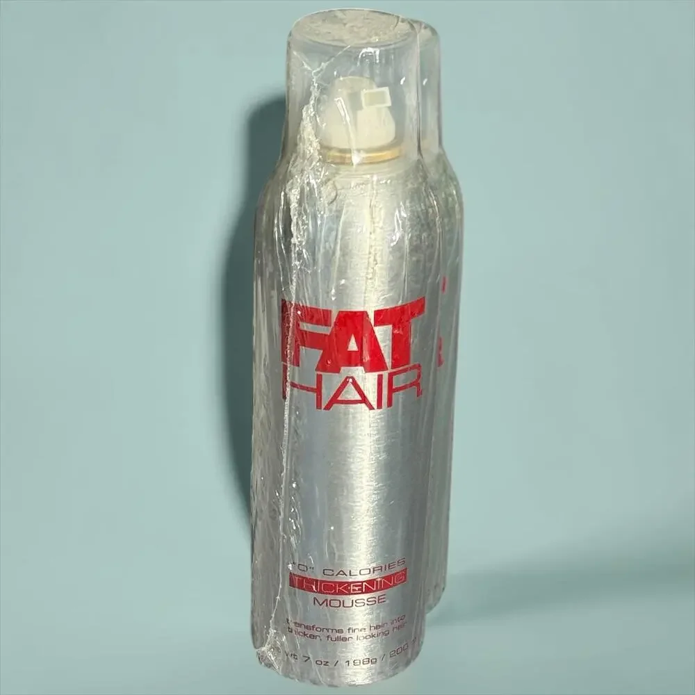 Samy Fat Hair Thickening Mousse 7 Oz NOS Sealed Discontinued Made USA New